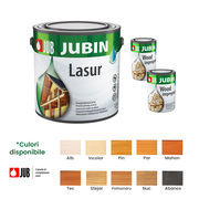 Lazura pentru lemn - Jubin Lasur 2.25 L + Jubin Impregnacia 0.65 L x 2 Buc