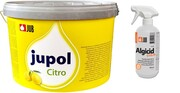 Vopsea antimucegai de interior Jupol Citro 10 L + Spray antimucegai Algicid 0.5 L