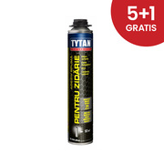 5+1 Gratis - Adeziv spuma pentru zidarie 750ml, Tytan Professional