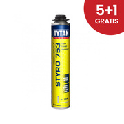 5+1 Gratis - Styro 753 Adeziv spuma 750ml, Tytan Professional